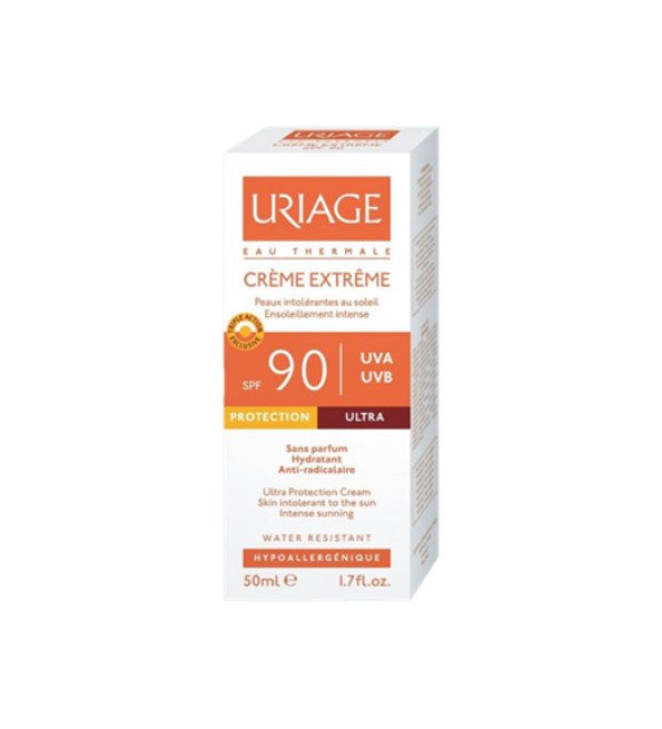 Uriage Écran Extrême SPF 90 Protection Solaire Visage 50ml
