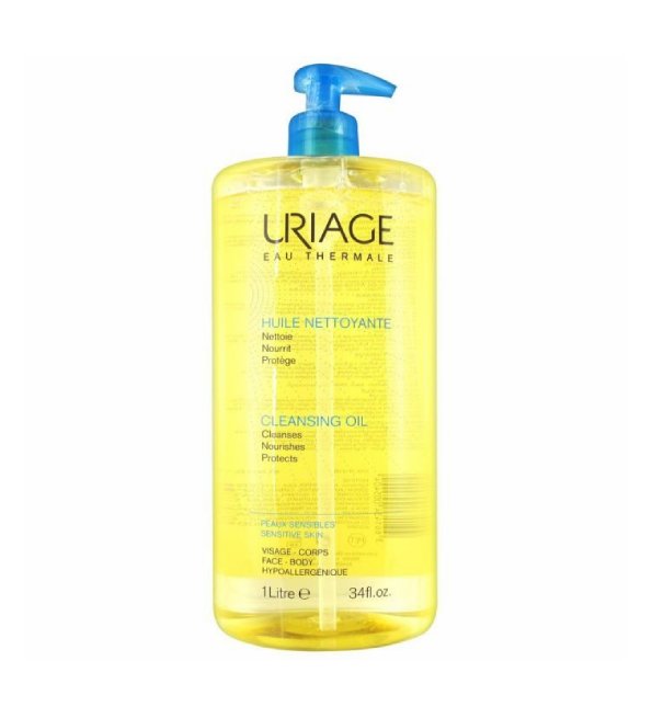 Uriage زيت منظف للبشرة الحساسة 1 لتر