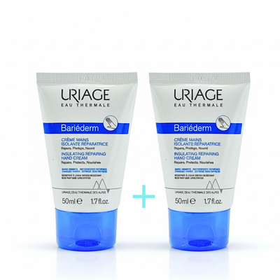 Uriage - Bariéderm Crème Mains Hydratante 2x50ml