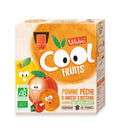 VITABIO Cool Fruits Pomme Pêche Abricot Bio 4x90g