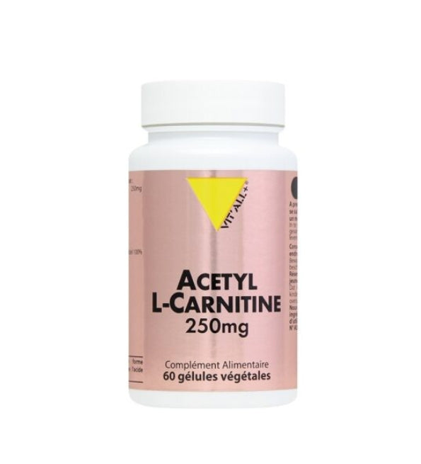 VITALL PLUS Acétyl L-Carnitine 250mg 60 gélules