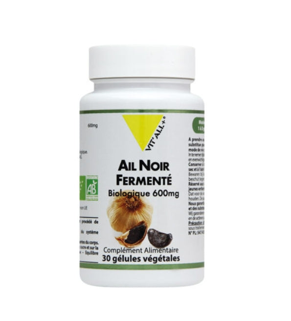 VITALL PLUS Ail Noir Fermenté Bio 600mg