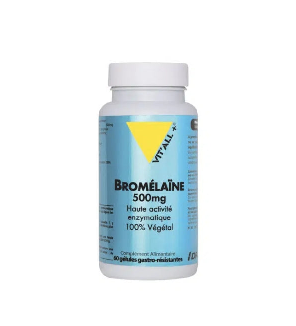 VITALL PLUS Bromélaïne 500mg 60 Gélules