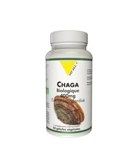 VITALL PLUS Chaga Bio 400mg - Complément Vitalité