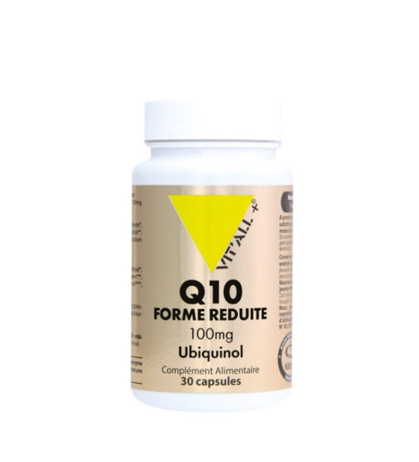 VITALL PLUS Co-Enzyme Q10 Réduite 100mg 30 Capsules