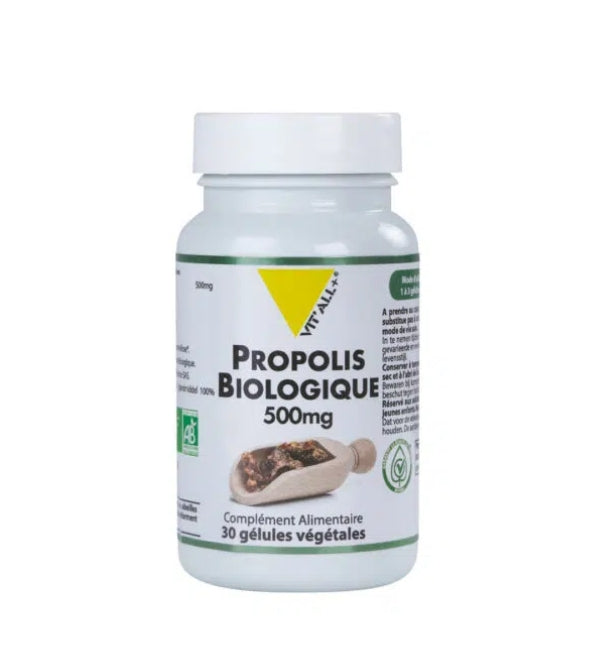 Pro Vital Propolis 500mg 30 Gélules Immunité Naturelle