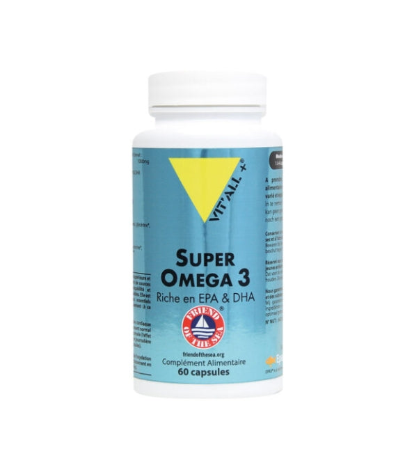 VITALL PLUS Super Oméga 3 1000mg 30 capsules
