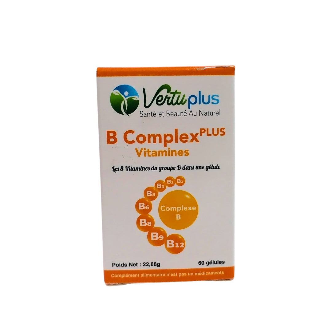 VERTUPLUS Vertu Plus B Complex Plus Vitamines 60 Gélules