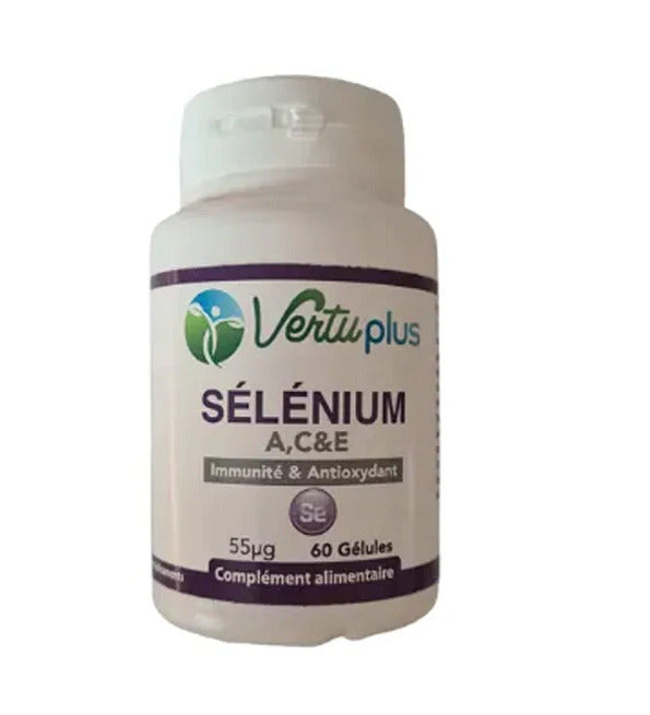Vertu Plus سيلينيوم أ، ج & هـ 60 كبسولة