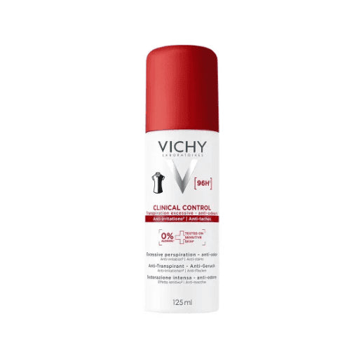Vichy Deodorant Aerosol Clinical Control Spray 96h Femme 125