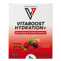 Vhealth Vitaboost Hydration+ Multivitamins Redberry 2 Tubes