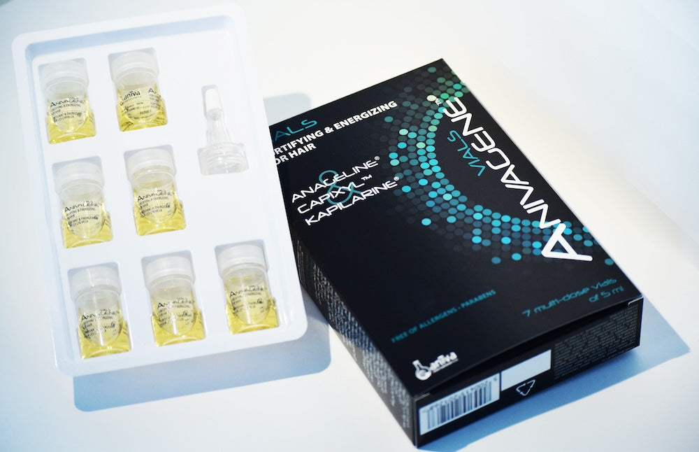 أمبولات ANIVAGENE المقوية بالـ Capixyl والـ Kapilarine