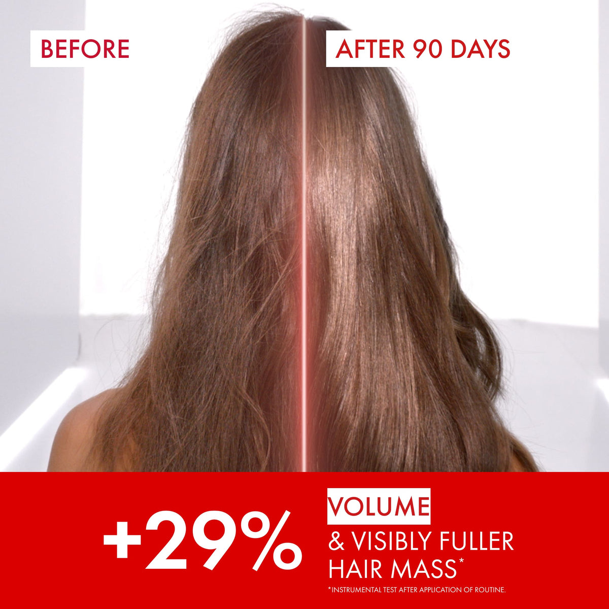 Vichy Dercos Collagen 17 — avant après résultats