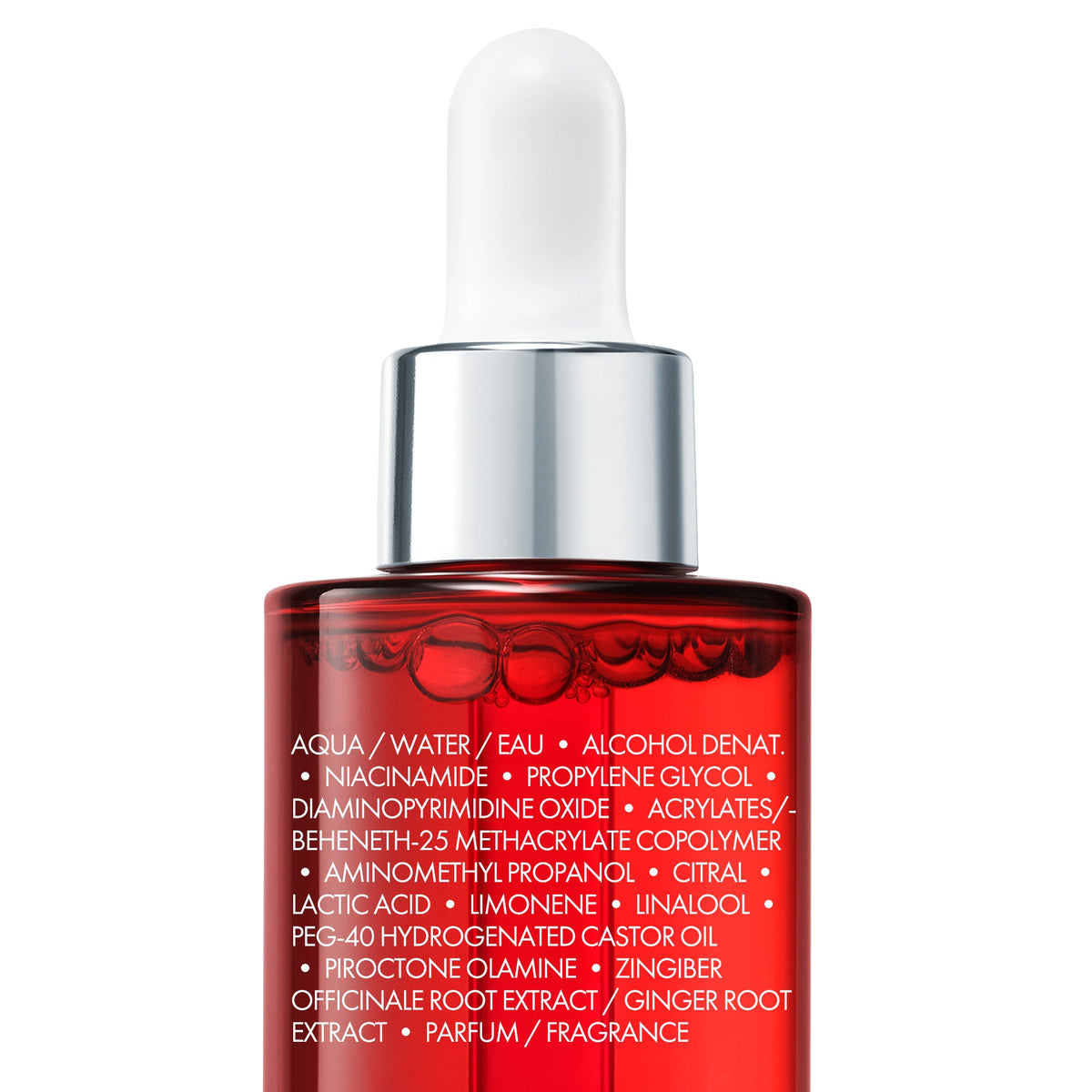 Vichy Dercos REGEN Booster — ingrédients clés 1.5% Aminexil 3% essence Gingembre Niacinamide