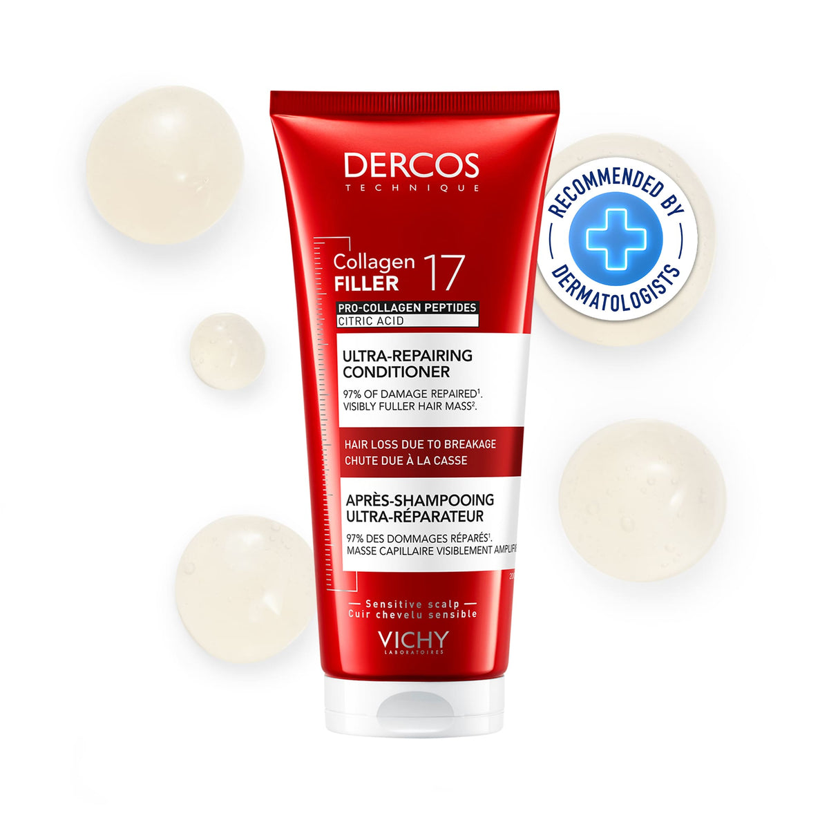 Vichy Dercos Collagen 17 Filler efficacité cliniquement prouvée