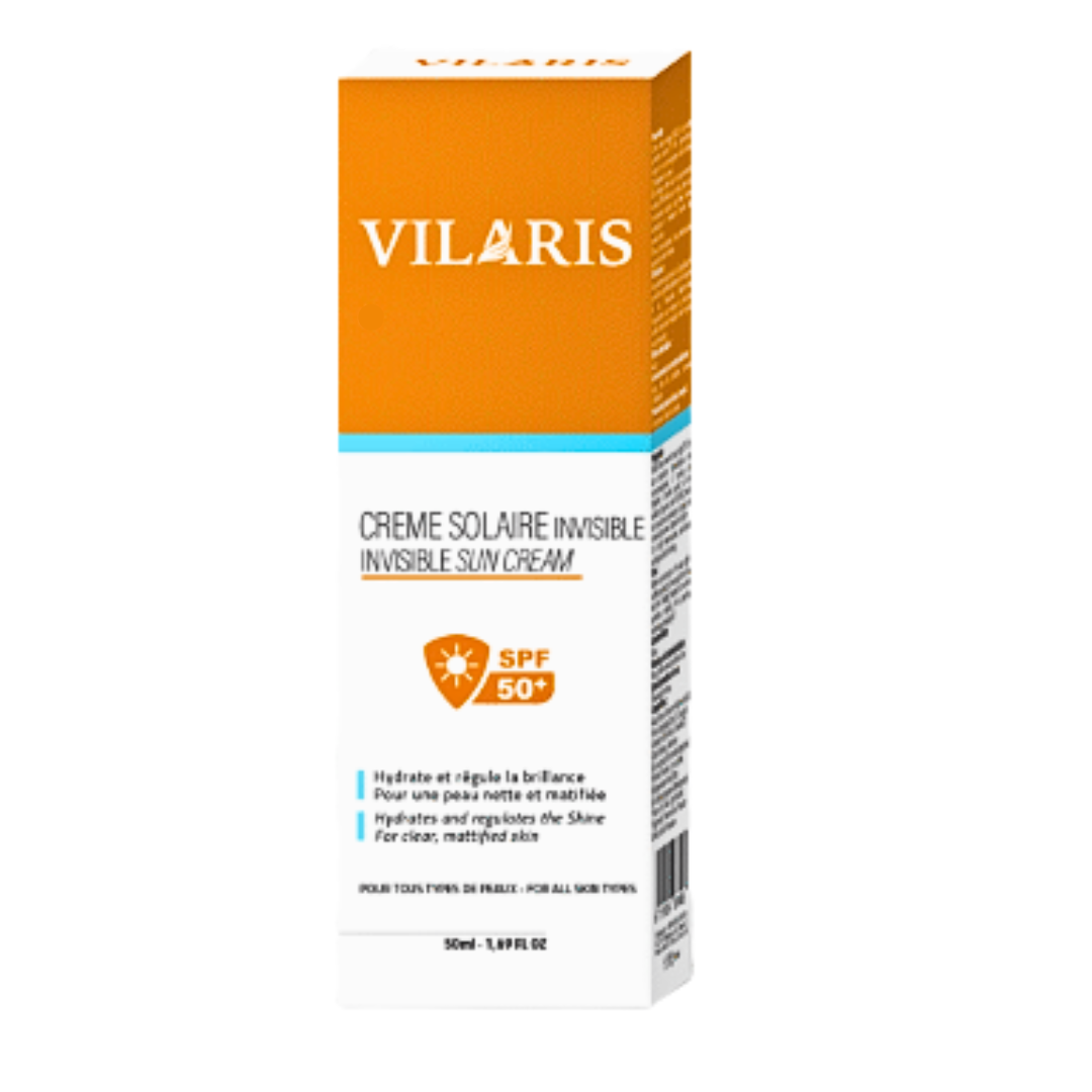 Vilaris واقي شمسي غير مرئي SPF50+ 50 مل