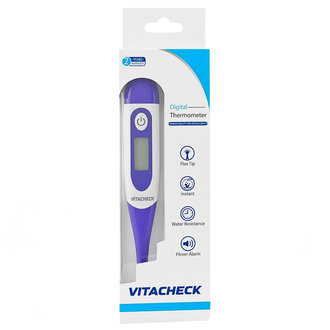 Vitacheck Thermomètre Digital - Mesure Précise et Rapide