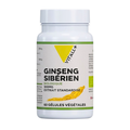 Vit'all+ Ginseng sibérien biologique 300 mg, flacon de 60 gélules végétales, extrait standardisé