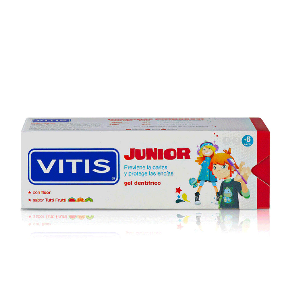 VITIS معجون أسنان جل جونيور +6 سنوات 75 مل