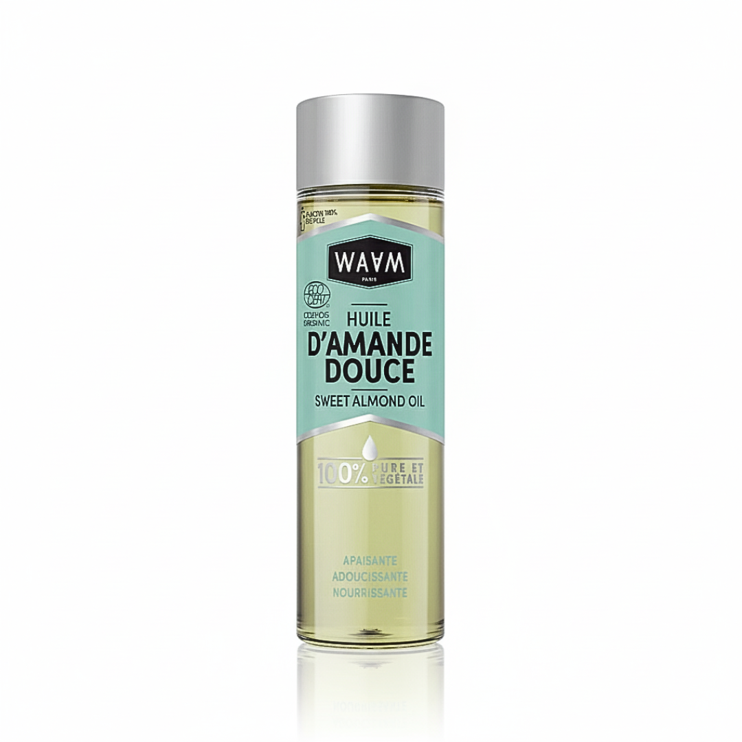 WAAM Huile d'Amande Douce Peau & Cheveux 75ml