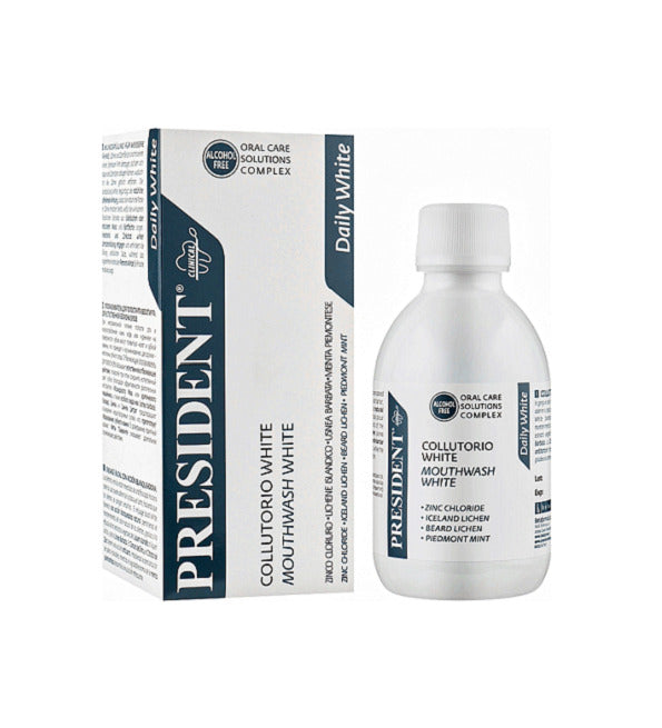 President Bain de Bouche White 200 مل