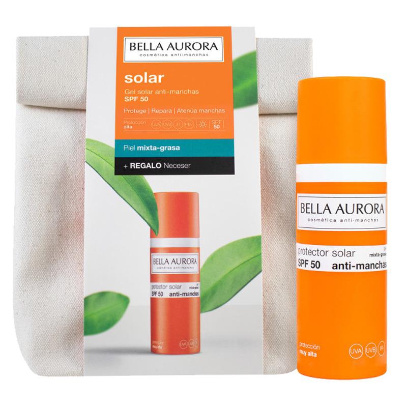 جل كريم بيلا أورورا الواقي من الشمس SPF50+ للبشرة المختلطة