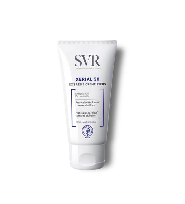 SVR XERIAL 50 كريم القدمين شديد المقاومة لتصلب الجلد