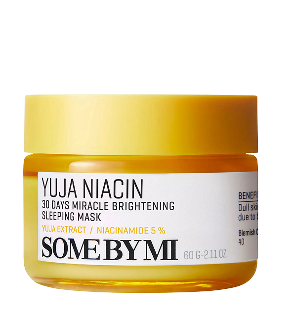 Some By Mi Yuja Niacin Brightening Sleeping Mask - Masque de Nuit Éclat 60g
