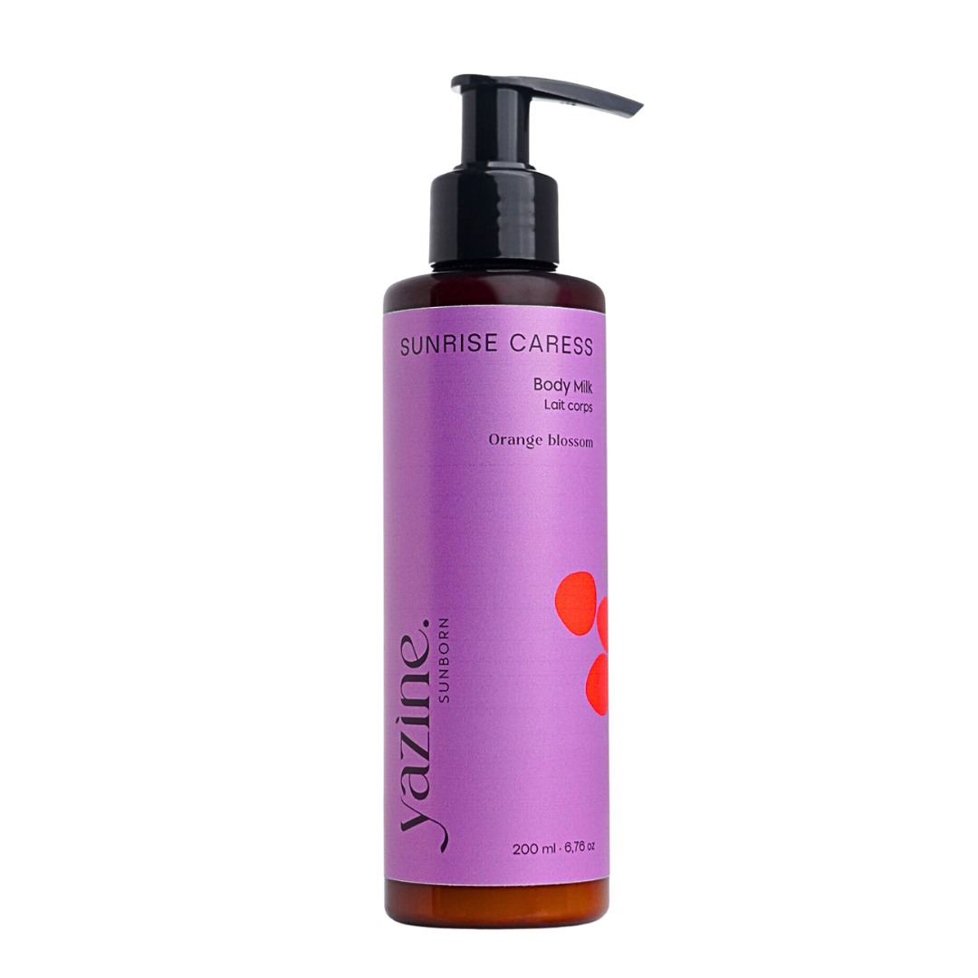 Yazine Lait Hydratant Corps Fleur d'Oranger 200ml