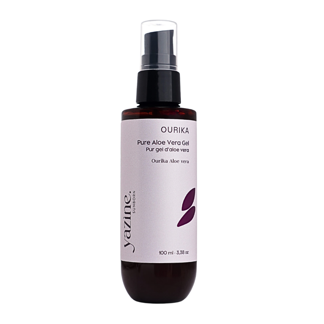 Yazine Pur Gel Aloe Vera 100ml Hydratant Apaisant Corps