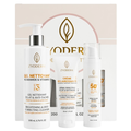 Zyoderm coffret éclat : gel nettoyant, crème éclaircissante et crème solaire SPF50+
