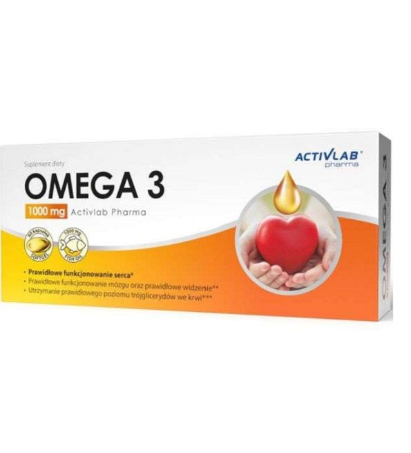 Activlab Oméga 3 1000mg 60 Capsules