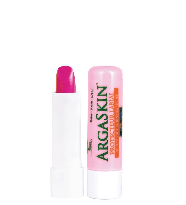 ARGASKIN Protecteur Labial Rose - Huile d'Argan