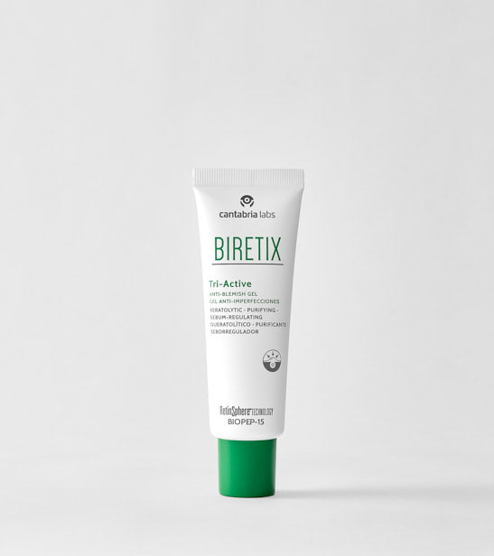 BIRETIX Tri-Active Gel 50 ml — tube, gel anti-imperfections visage