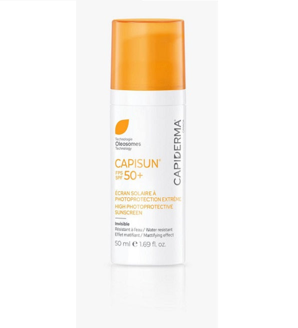Capiderma Capisun Crème Solaire Invisible SPF50+ 50ml