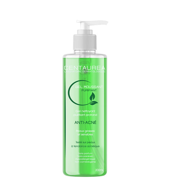 Centaurea Gel Moussant Purifiant Anti-Acné 200ml