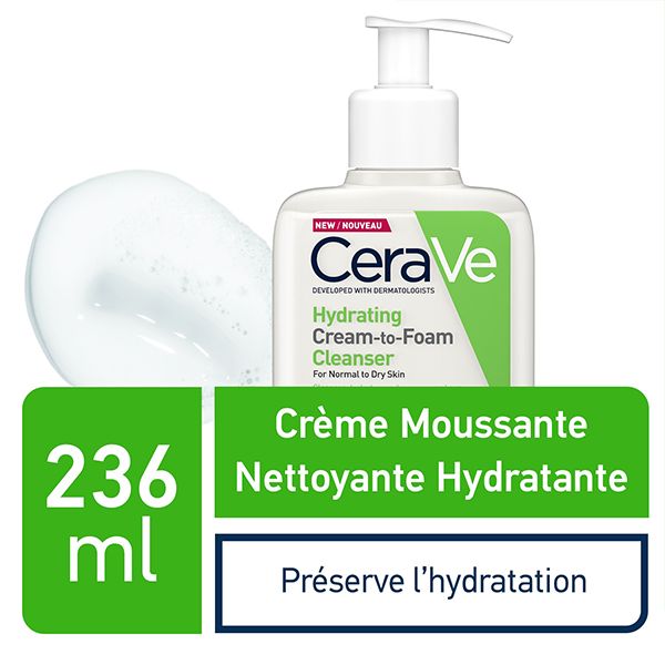 CeraVe Crème Moussante Nettoyante 236ml