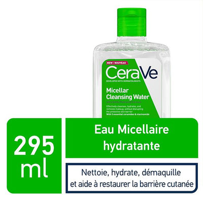 CeraVe - Eau Micellaire Hydratante Démaquillante 295ml
