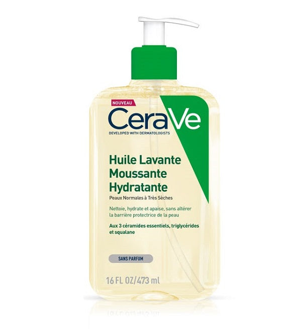 CeraVe Huile Lavante Moussante Hydratante 473ml
