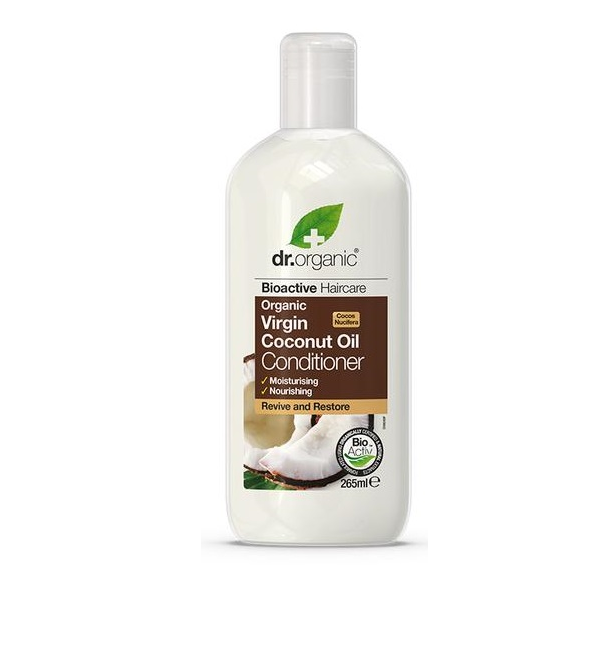 Dr Organic Après-Shampoing à l’Huile de Noix de Coco Vierge