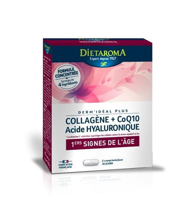 Dietaroma - Collagène+ CoQ10 Acide Hyaluronique 60 capsules