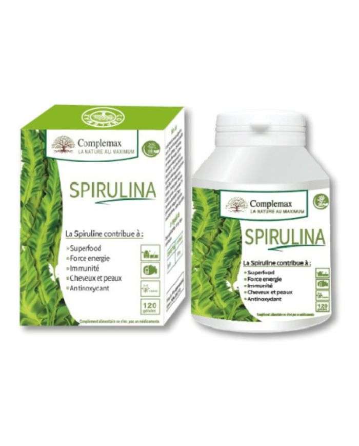 COMPLEMAX Spiruline 240 comprimés Vitalité Immunité