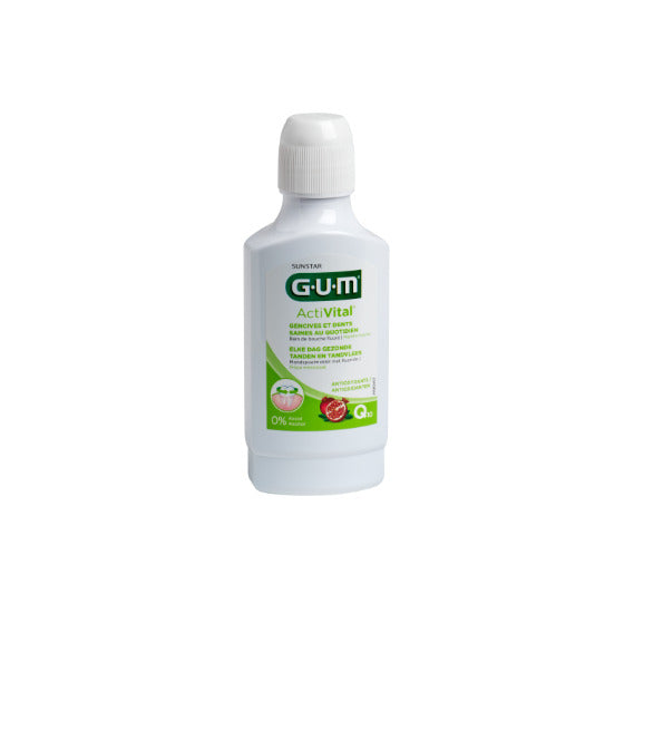 غسول الفم Gum ActiVital بحجم 300 مل