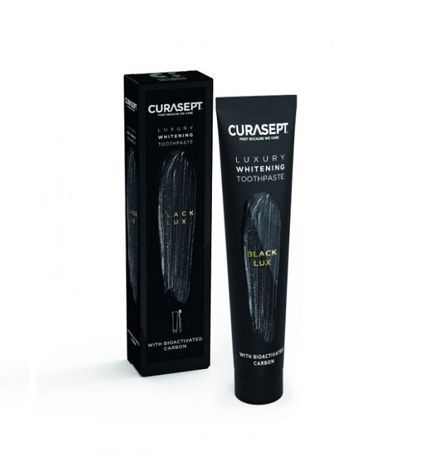 CURASEPT BLACK LUXURY WHITENING DENTIFRICE 75ML