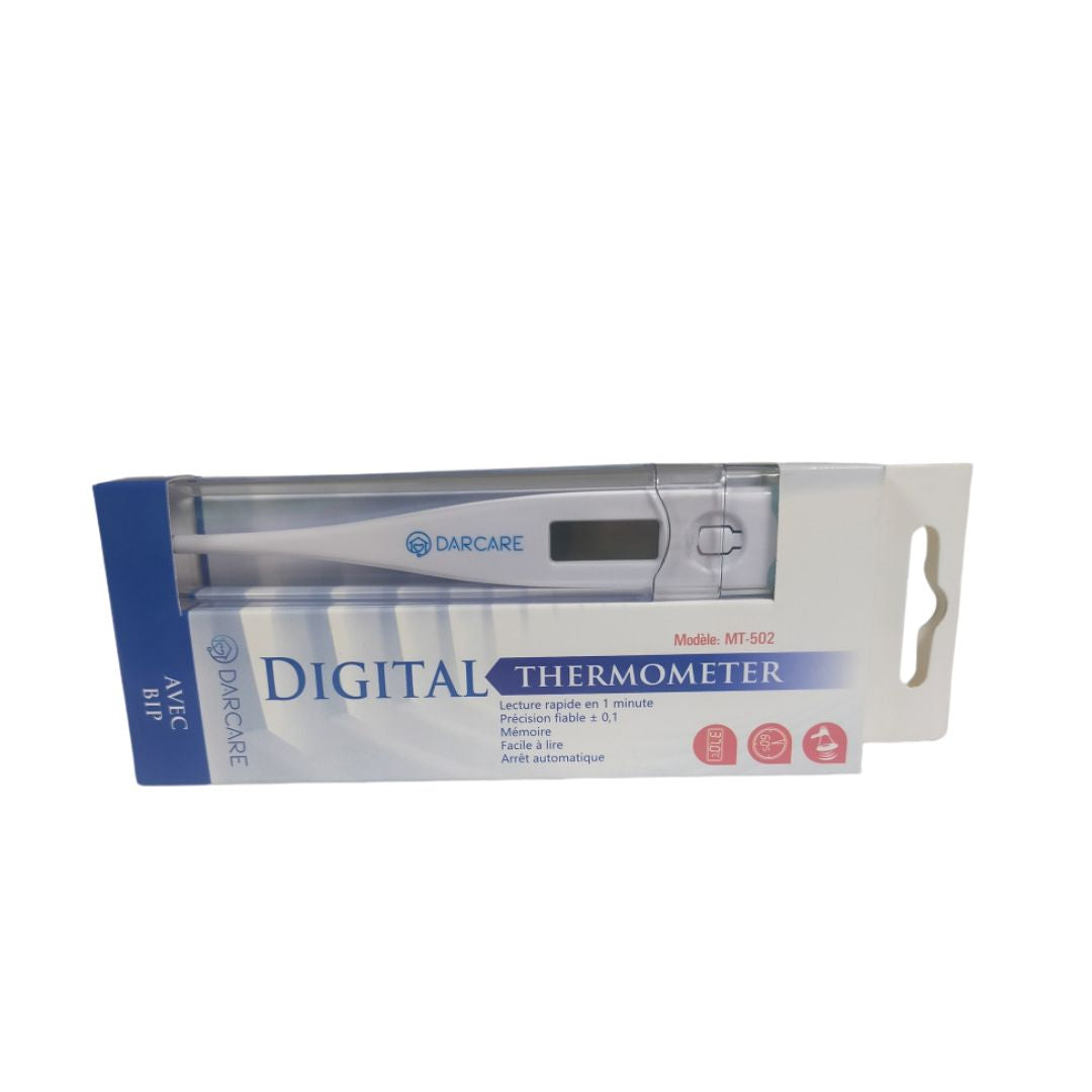 Darcare Thermomètre Digital Rigide Mesure Température