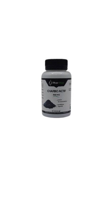 PHORMAX Charbon Actif 30 Gélules