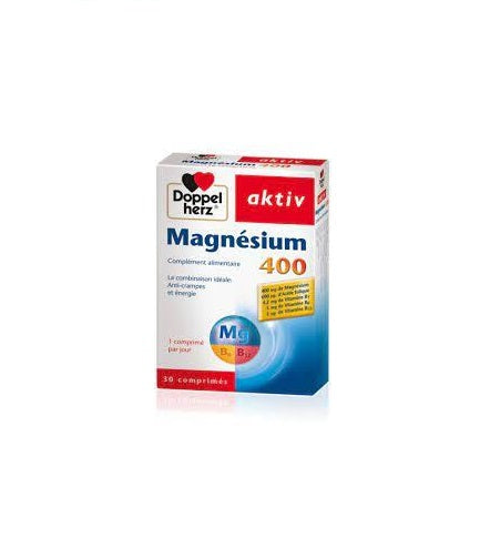 Doppel Herz Magnésium 400 mg 30 Comprimés