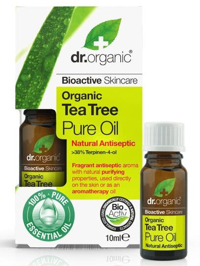Dr Organic Huile Essentielle Tea Tree 10Ml