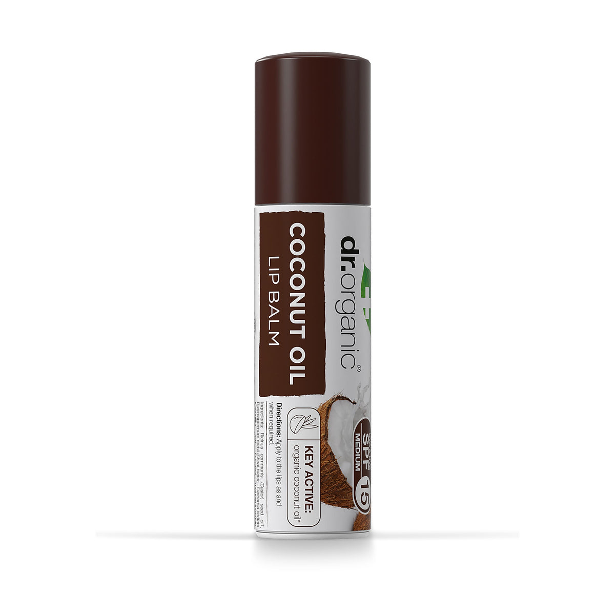 Dr Organic Baume à Lèvres à l’Huile de Noix de Coco Vierge 5