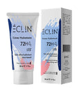 Eclin crème hydratante 72H SPF15 50 ml, tube et étui bleu de la gamme hydratante